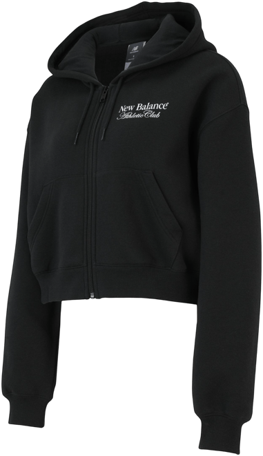 New Balance Kvinner Waist Length Full Zip Hoodie