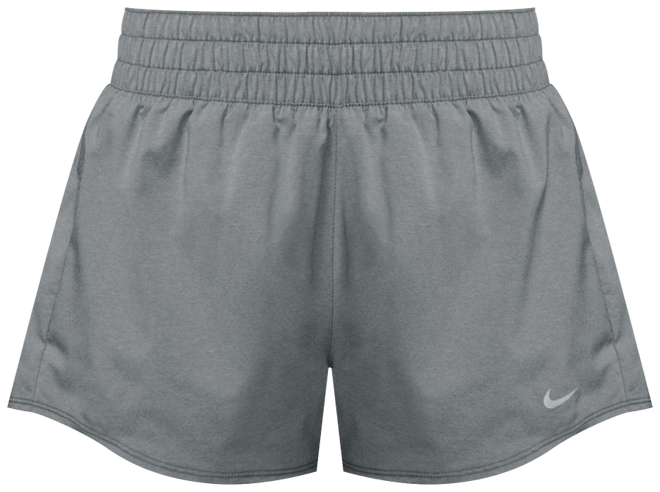 Nike Women's One Dri-FIT Mid-Rise 3" Brief-Lined Shorts