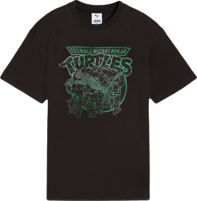 PUMA HOOPS x TMNT Big Kids' Relaxed Graphic T-Shirt