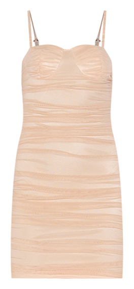 tamzin ruched mini dress