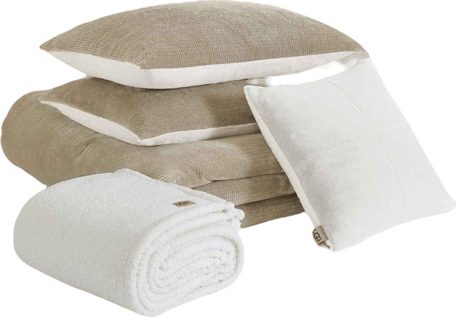 Brody Reversible 5-Pc. Comforter Set, King