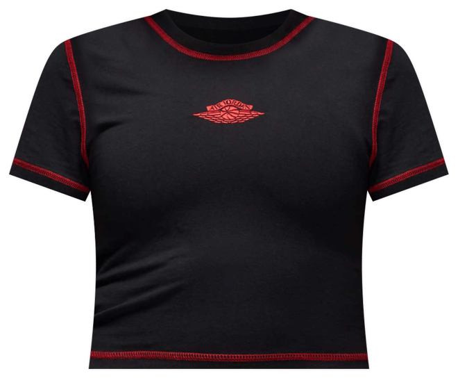 Jordan Rare Air Kurzarm-T-Shirt mit verkürztem Schnitt (Damen)