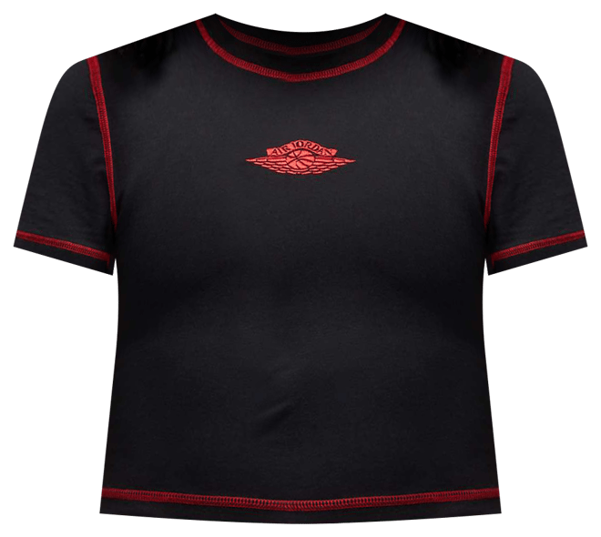 ジョーダン レア エア ウィメンズ クロップド ショートスリーブ Tシャツ