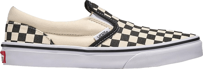 Vans Kids' Grade School Classic Slip-On Checkered Shoes | Dick's
