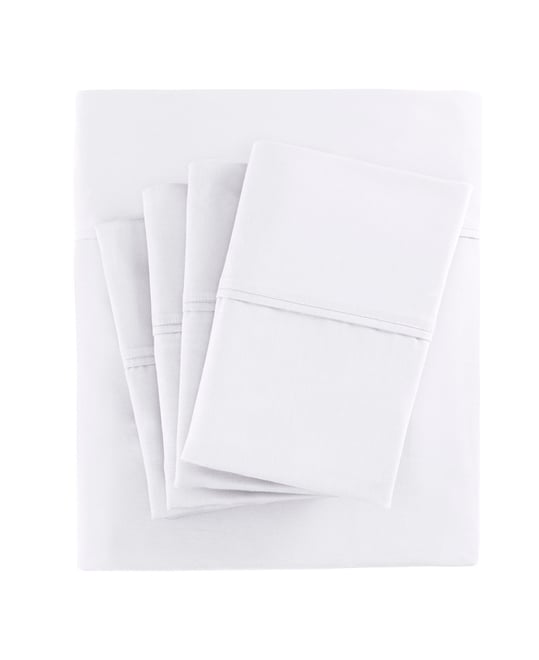 800 Thread Count Cotton Blend Sateen 7-Pc. Sheet Set, Split King