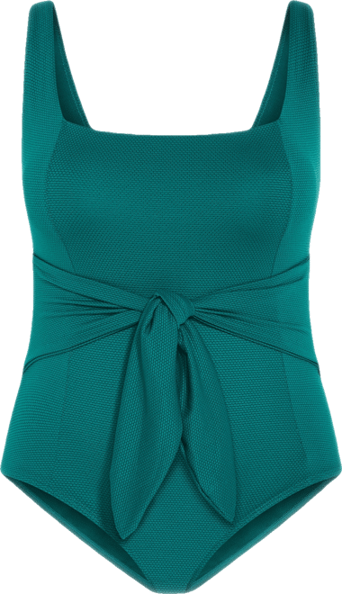 Plus Size Sardinia Tie Front 1 Piece