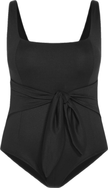 Plus Size Sardinia Tie Front 1 Piece