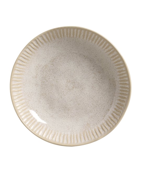 Stoneware Linhas Salad Bowls, Set of 6