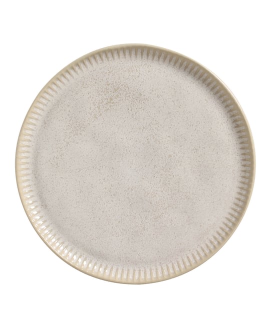 Stoneware Linhas Dinner Plates, Set of 6