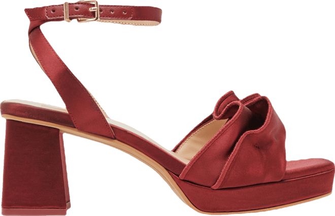 Women's Cheer Ruffled Platform Dress Sandals