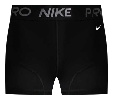 Nike Pro Cykelshorts med mellemhøj talje (8 cm) og mesh-paneler til kvinder