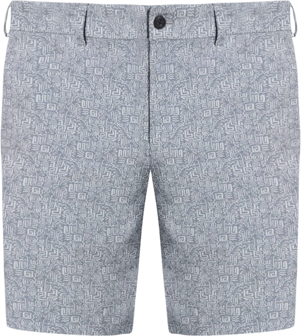 PGA TOUR Men's 8 in Palm Tree Print Convo Shorts