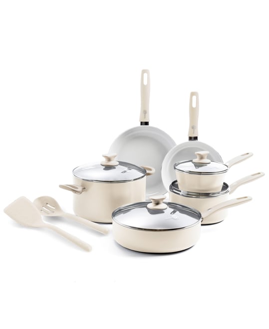 Dover Ceramic Nonstick 12-Piece Cookware Set
