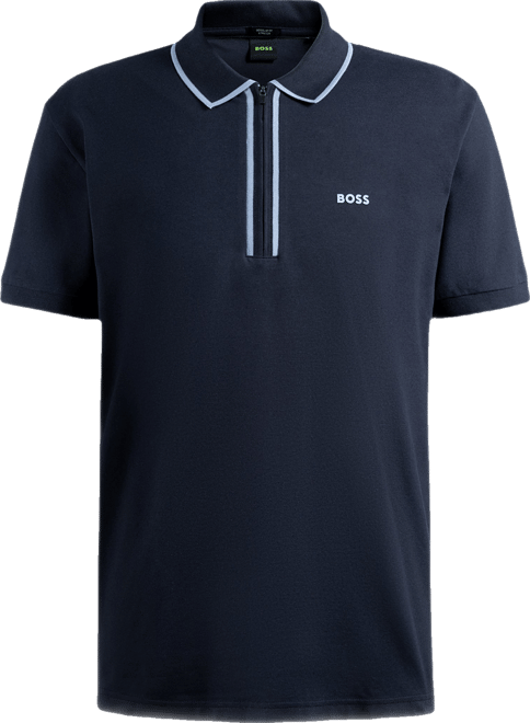 Boss by  Men's Contrasting Stripes Polo