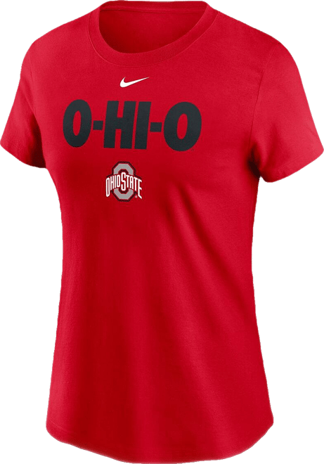 Women's Scarlet Ohio State Buckeyes Local Ultimate Chant T-Shirt
