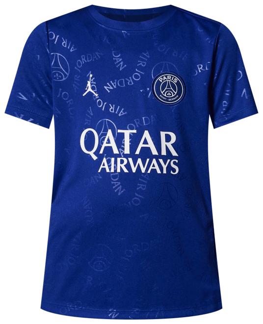Paris Saint-Germain Academy Pro Fourth Older Kids' Jordan Dri-FIT Football Short-Sleeve Pre-Match Top