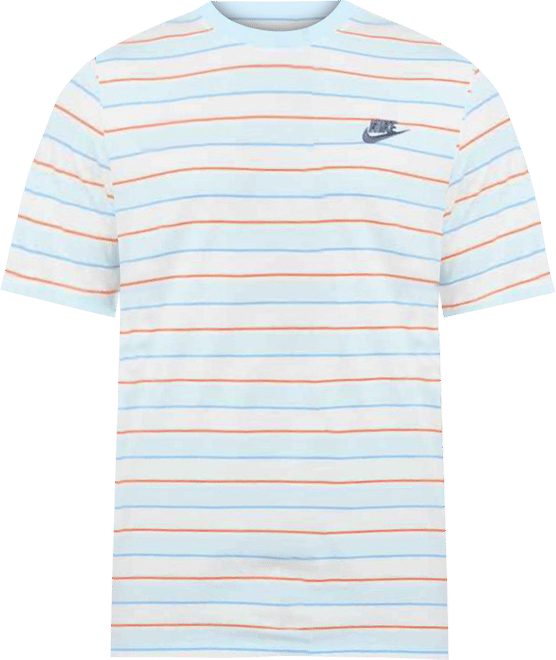 Tシャツ・カットソー Nike SS25 STRIPES TEE (HJ0550 474) Shop Nike NSW Club Stripe T-Shirt HJ0550-474 multi | SNIPES USA