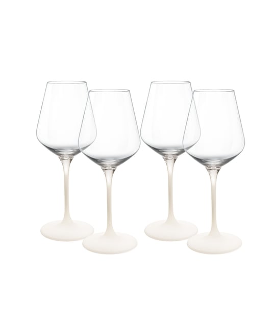 Manufacture Rock Blanc White Wine Glasses, Set of 4