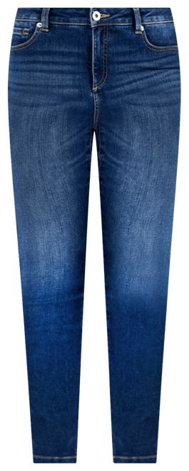 Women's Curvy Mid Rise Skinny Jeans, Created for Macy's