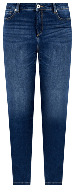 Women's Curvy Mid Rise Skinny Jeans, Created for Macy's