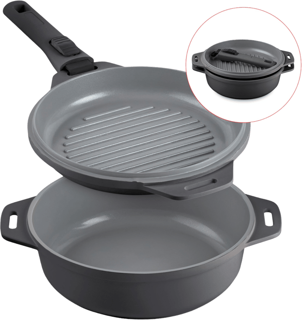 SmartStore 5-in-1 Multipurpose Nesting Cookware Set