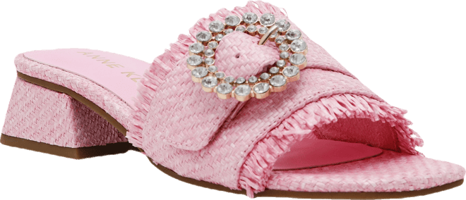 Women's Nahla Embellished Buckle Block Heel Dress Sandals