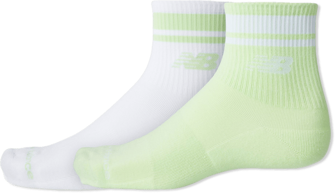 New Balance Unisex Run Repreve Ankle 2 Pack