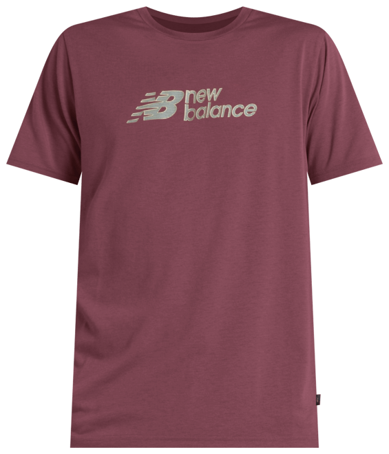 New Balance Men's Heathertech Linear T-Shirt
