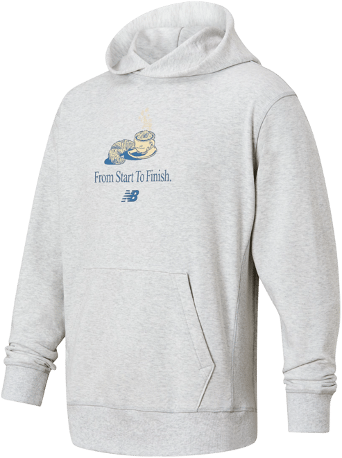 New Balance Menn Cafe Hoodie
