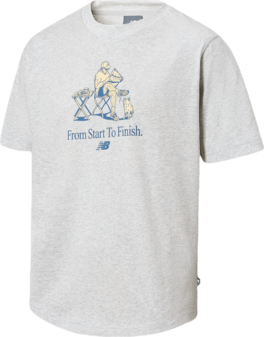 New Balance Män Cafe T-Shirt