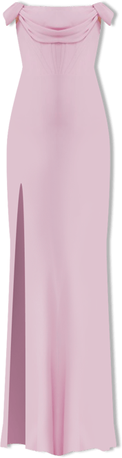 strapless open back dress Melanie Dress – Dress the Population main image 1