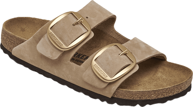 Women's Arizona Big Buckle Oiled Leather Sandals from Finish Line