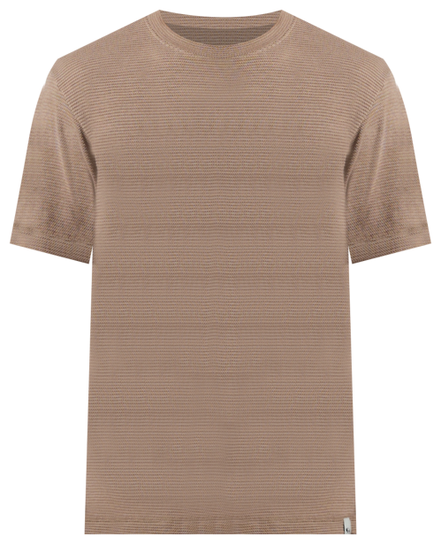 Men's Waffle Knit Short Sleeve Crewneck T-Shirt