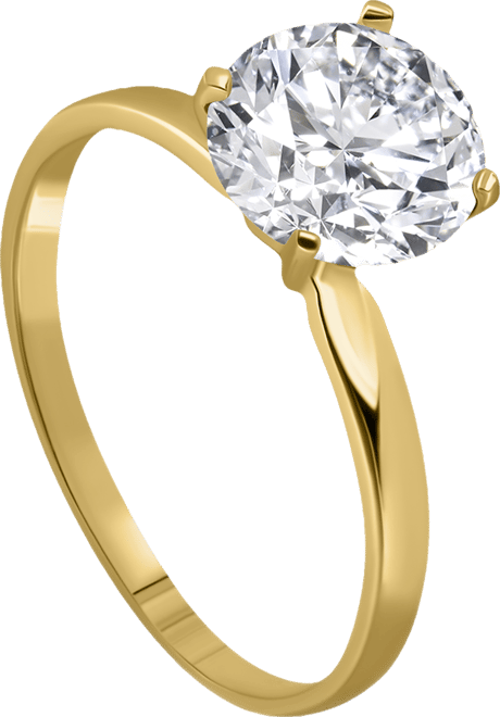 Cubic Zirconia Solitaire Ring, Exclusively at Macy's