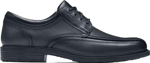 Valet Men's Slip Resistant Water Resistant Leather Work Shoes