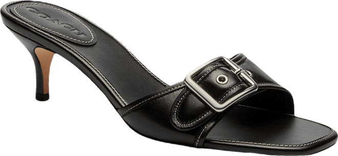 Women's Margot Kitten-Heel Slide Sandals