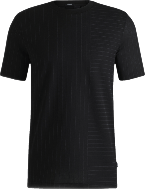 Boss by  Men's Pinstripe Mercerized Cotton Regular-Fit T-Shirt
