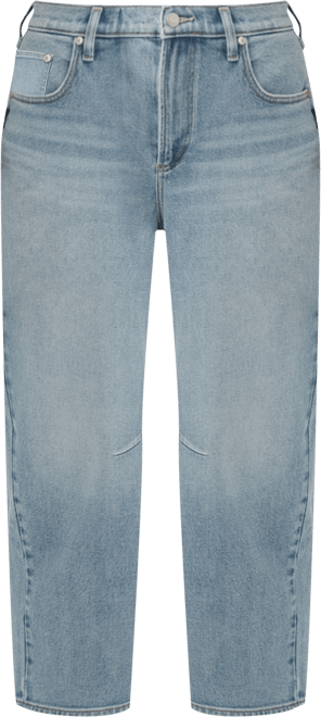 Women's High Rise Barrel Leg Jeans