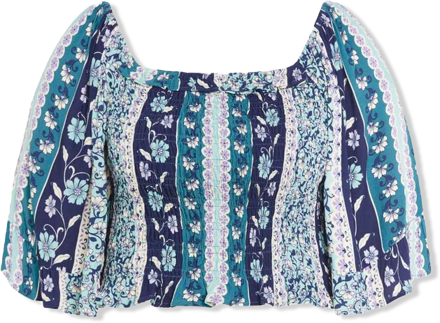 Plus Size Samara Print Top