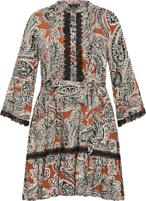 Plus Size Camille Print Dress