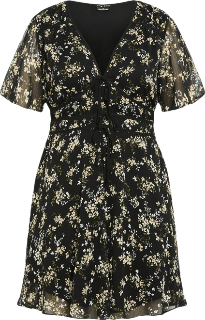 Plus Size Cara Print Dress