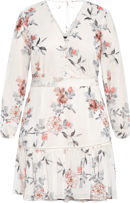 Plus Size Kiki Print Dress