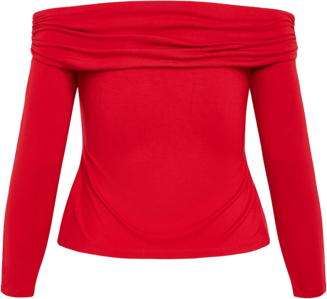 Plus Size Knit Jojo Top