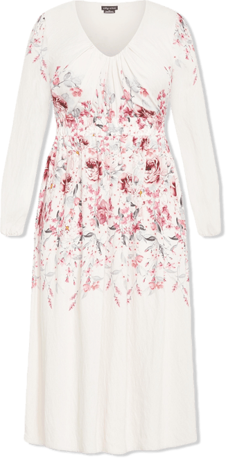 Plus Size Keyla Print Maxi Dress