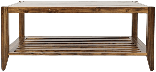 , 45" Modern Essential Solid Wood Coffee Table, Beacon Street