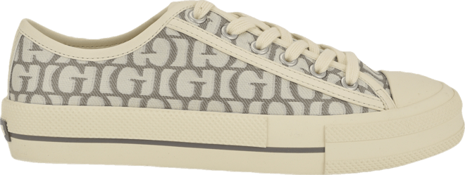 Women's Carey Jacquard Logo Low-Top Lace-Up Sneakers