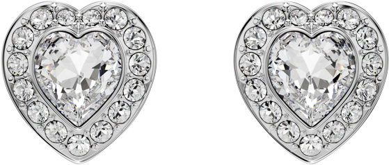 Swarovski Ariana Grande x Swarovski® Rhodium Plated Heart Swarovski Ariana Grande x Swarovski® Rhodium Plated Heart
