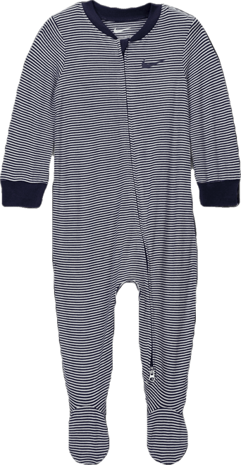 Nike Baby (0-9M) Striped Footed Coverall