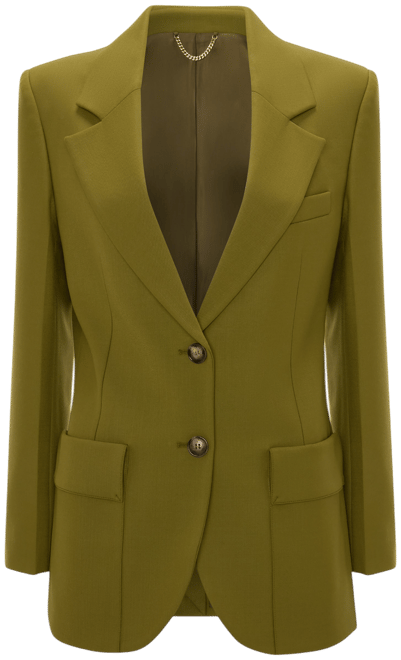 Patch Pocket Jacket In Willow