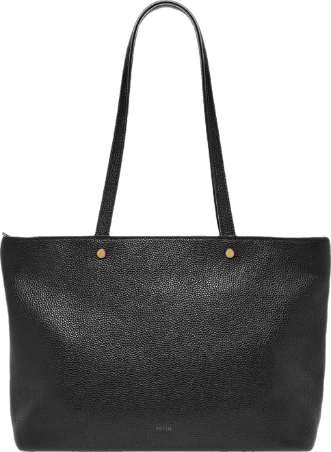 Fossil Jessie Leather Top Zip Tote Bag - Macy's